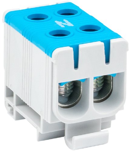 Клемма вводная силовая EKF PROxima КВС-16/50 2х-рядная 16-50мм2 синий фото Клемма вводная силовая EKF PROxima КВС-16/50 2х-рядная 16-50мм2 синий картинка